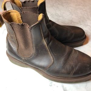 Dr Martens Brown Chelsea Boots No Insoles